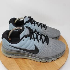 Nike Shoes Mens 9.5 Air Max 2017 Running Sneakers Gray Athletic 849559 003 Gym